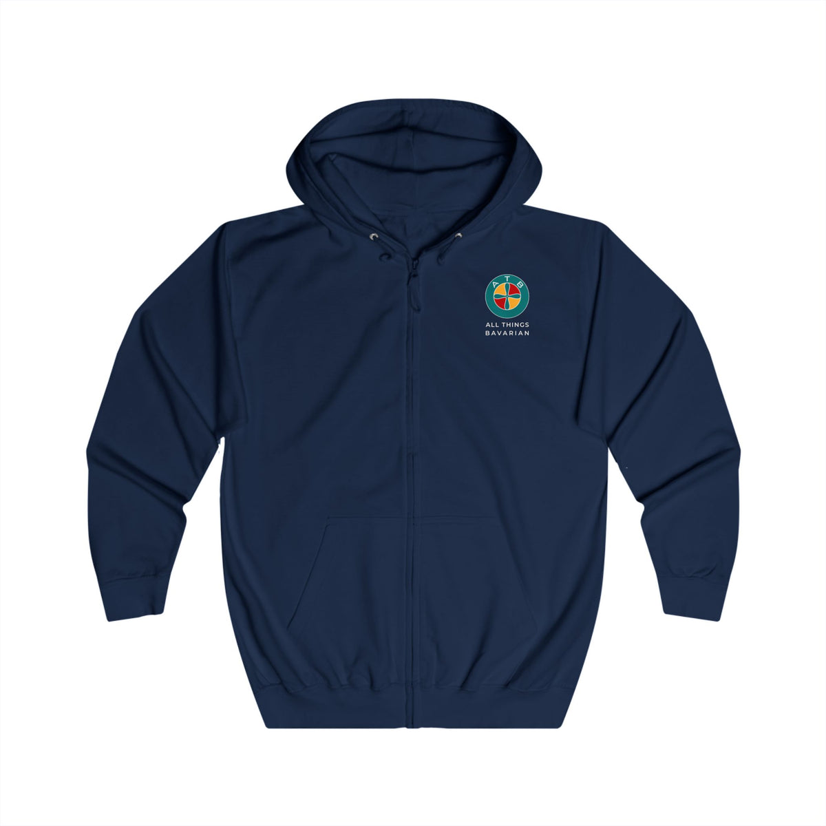 BMW e30 Unisex, Zip up Hoodie in Grey/Red/Blue Drop a gear and disappear