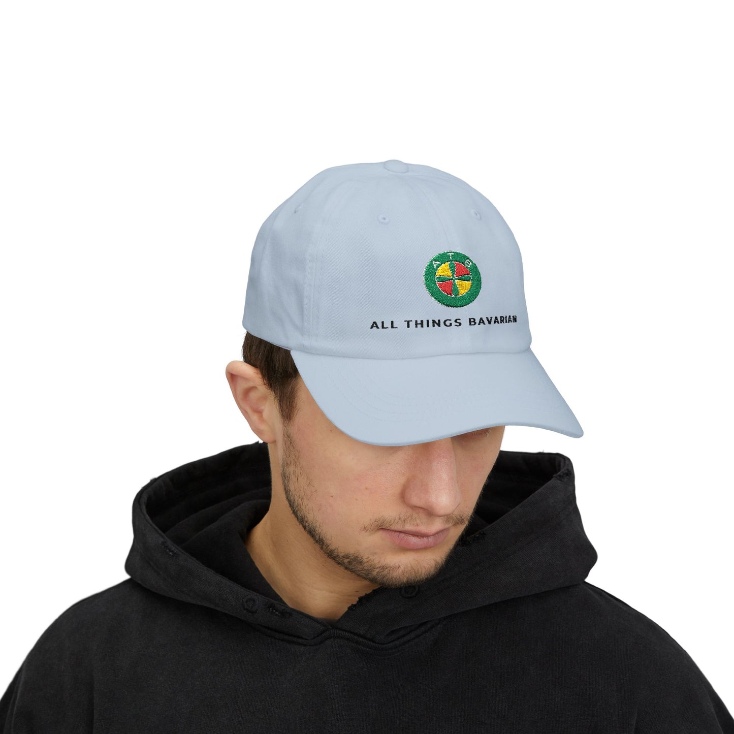 ATB Cap in Light Shades with embroidered logo designs - 100% Cotton