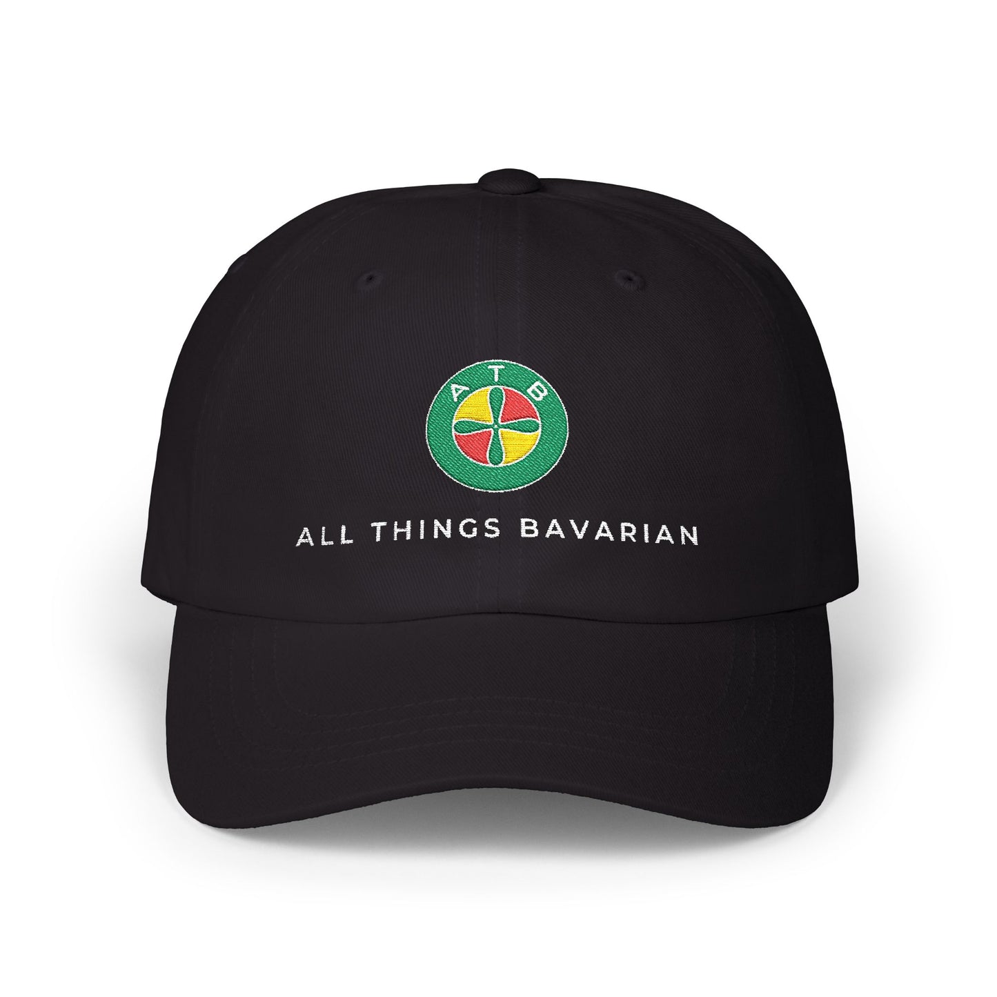 ATB Cap in Dark Shades with embroidered logo designs - 100% Cotton