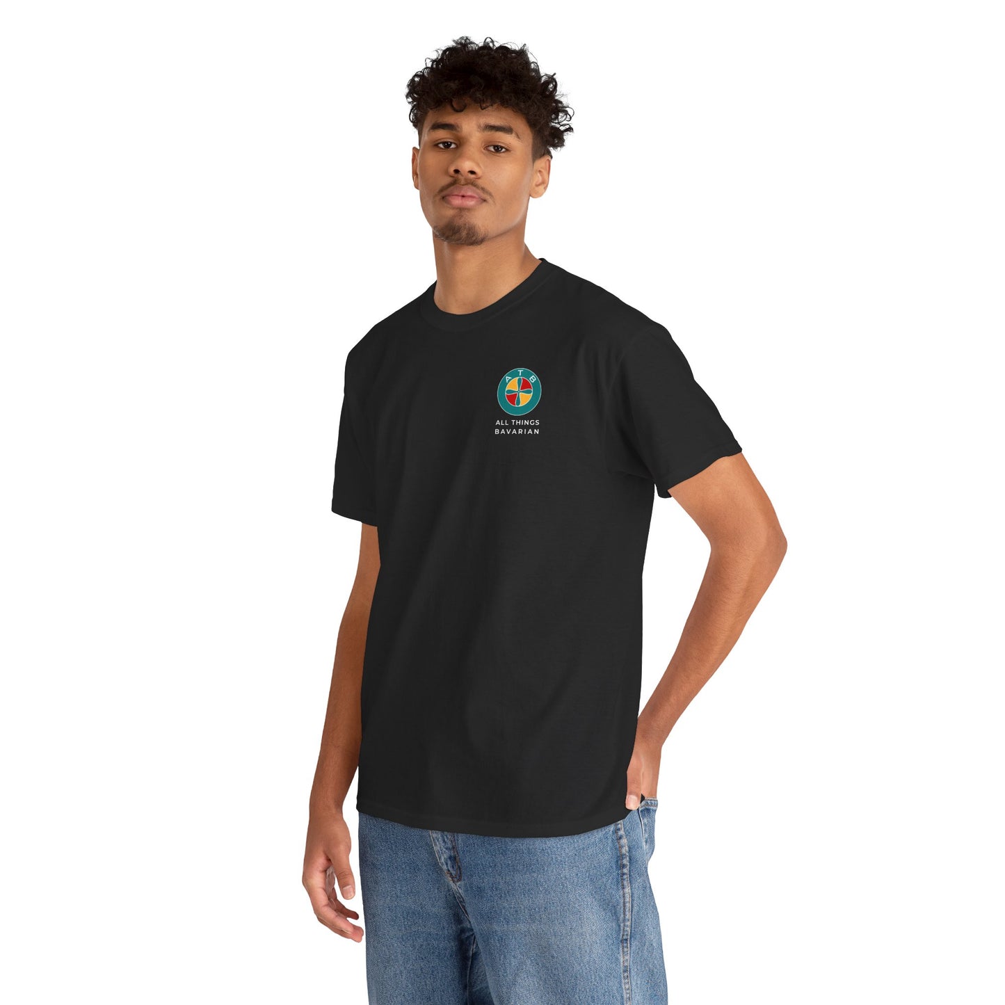 BMW e30 Green Unisex T Shirt in black - 100% Cotton