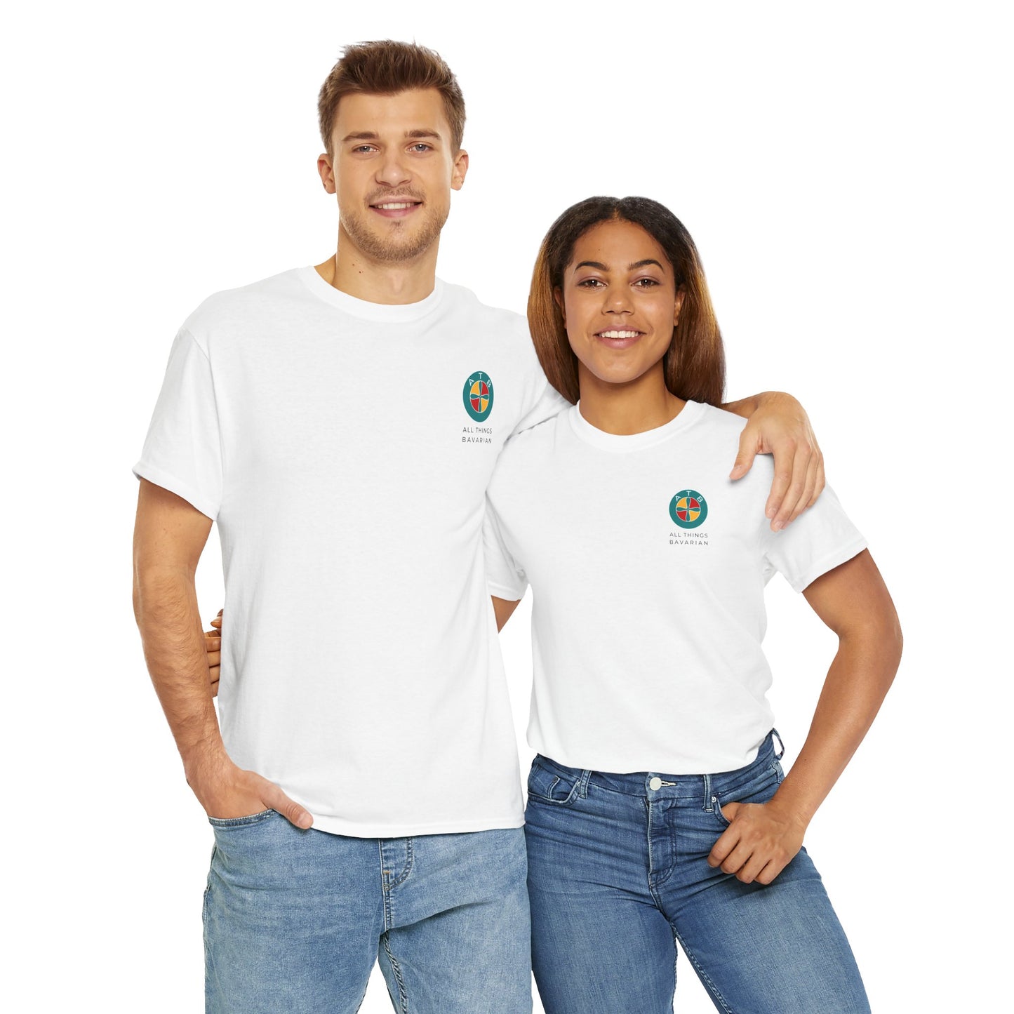BMW e30 323i (Silver) Unisex T Shirt in White - 100% Cotton