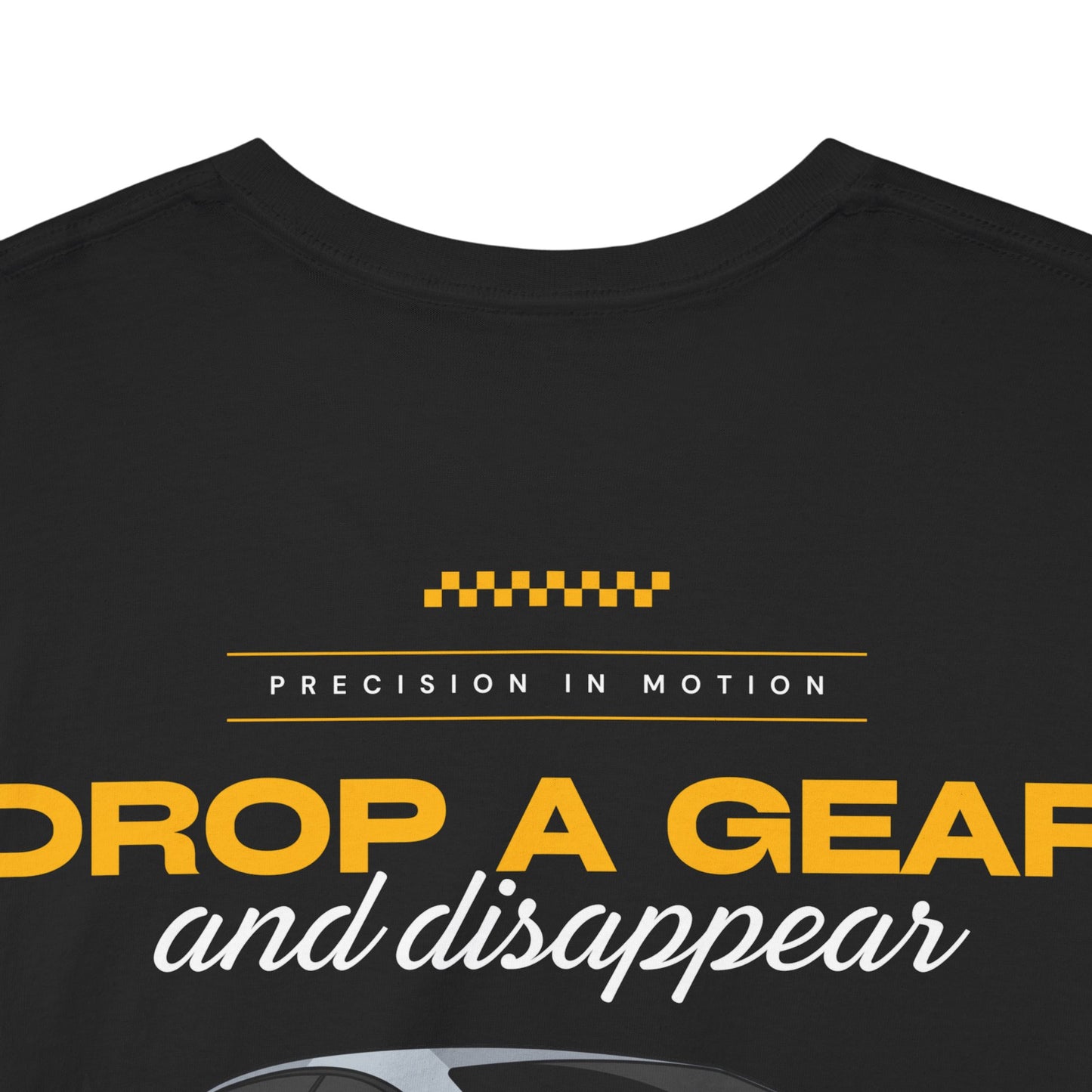 BMW e46 M3 (Grey) Unisex T Shirt in Black - 100% Cotton (Version 2)