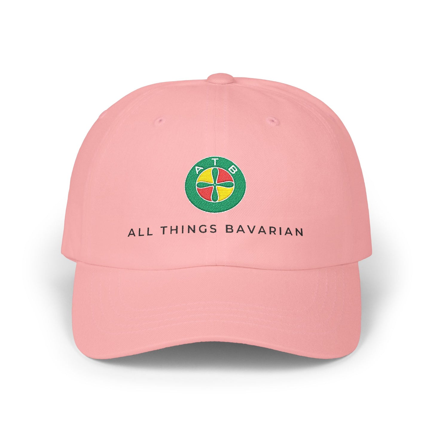 ATB Cap in Light Shades with embroidered logo designs - 100% Cotton