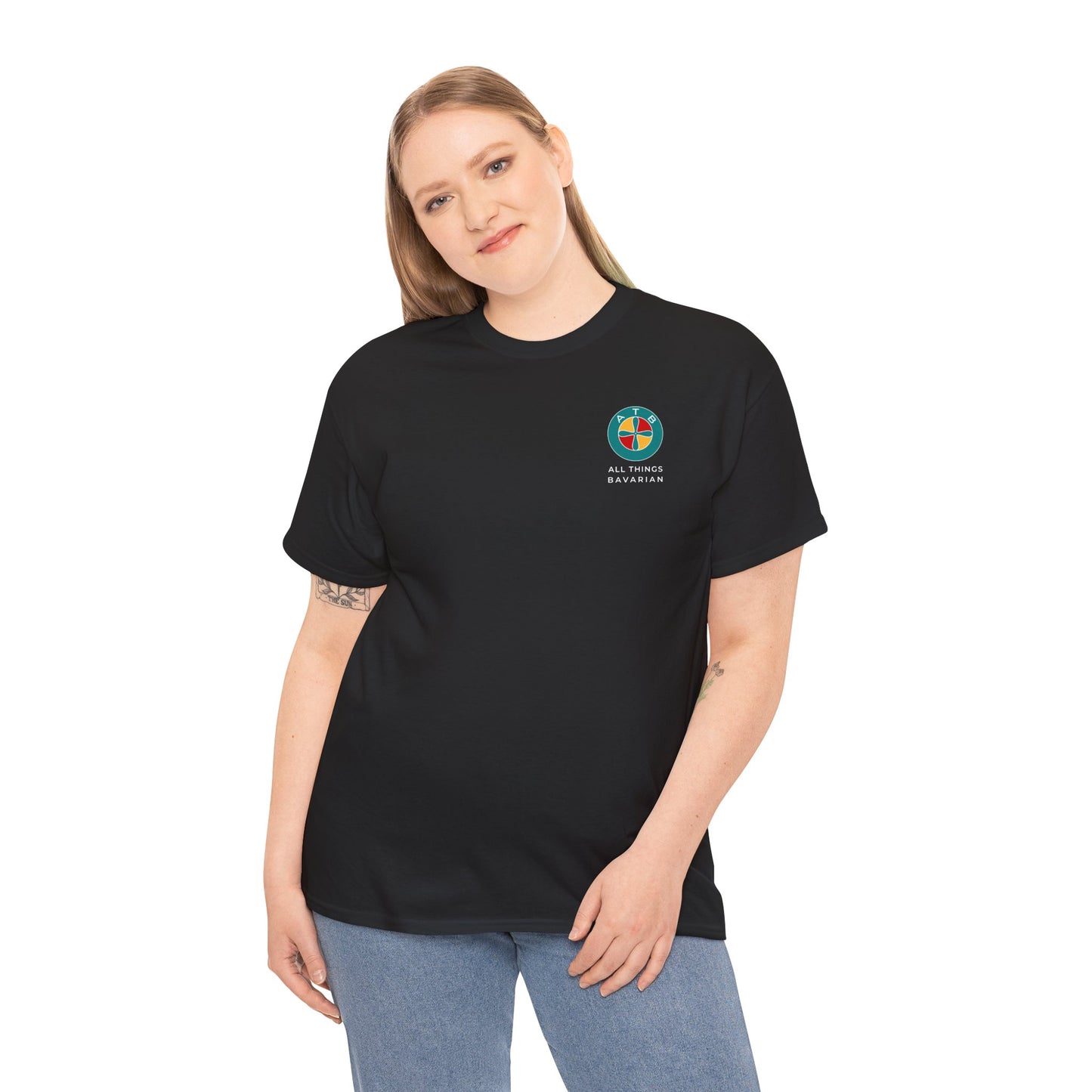 BMW e30 323i (Silver) Unisex T Shirt in Black - 100% Cotton
