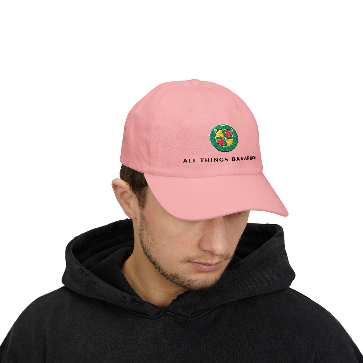 ATB Cap in Light Shades with embroidered logo designs - 100% Cotton