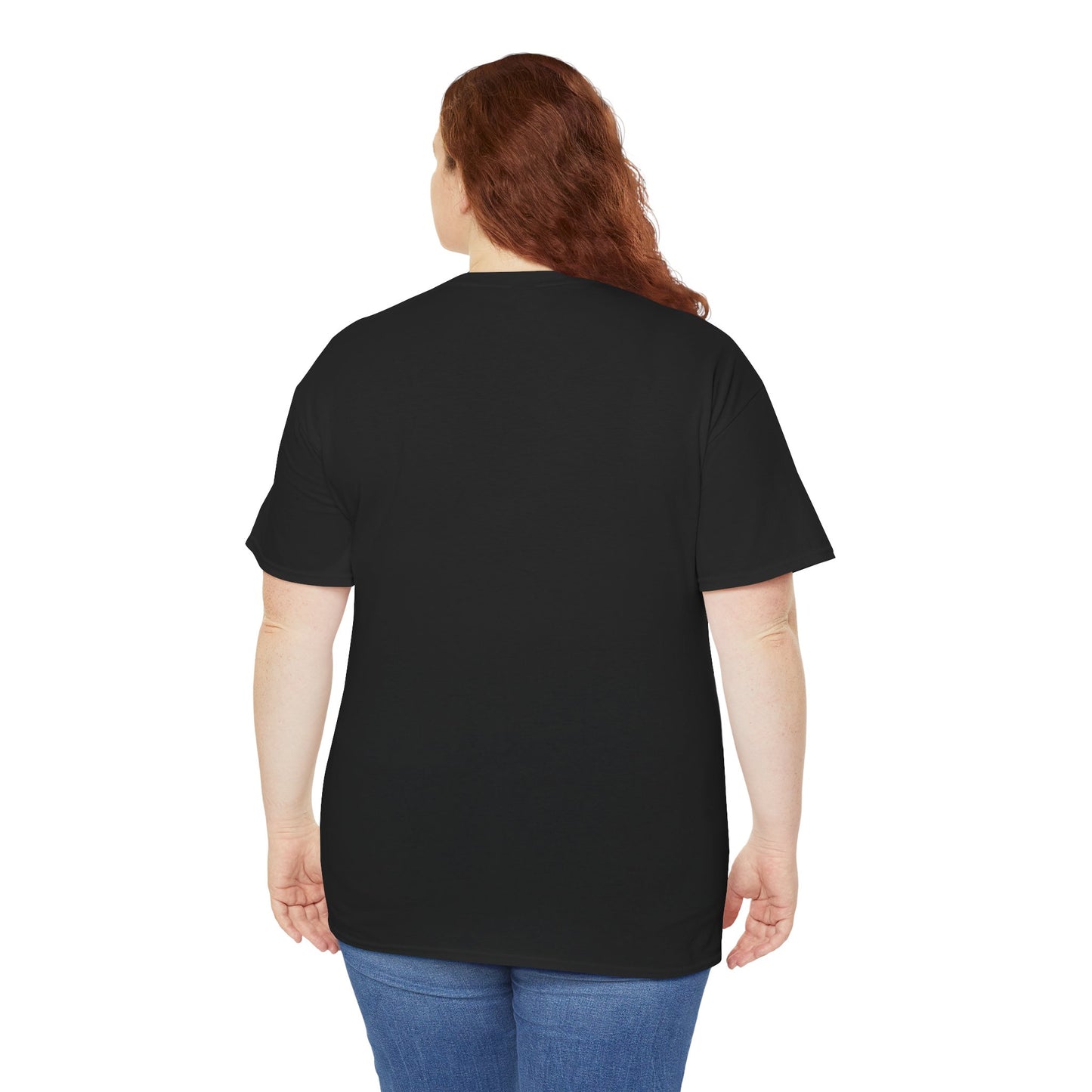 BMW e38 Avus Blue Unisex T Shirt in Black - 100% Cotton (Front graphic)