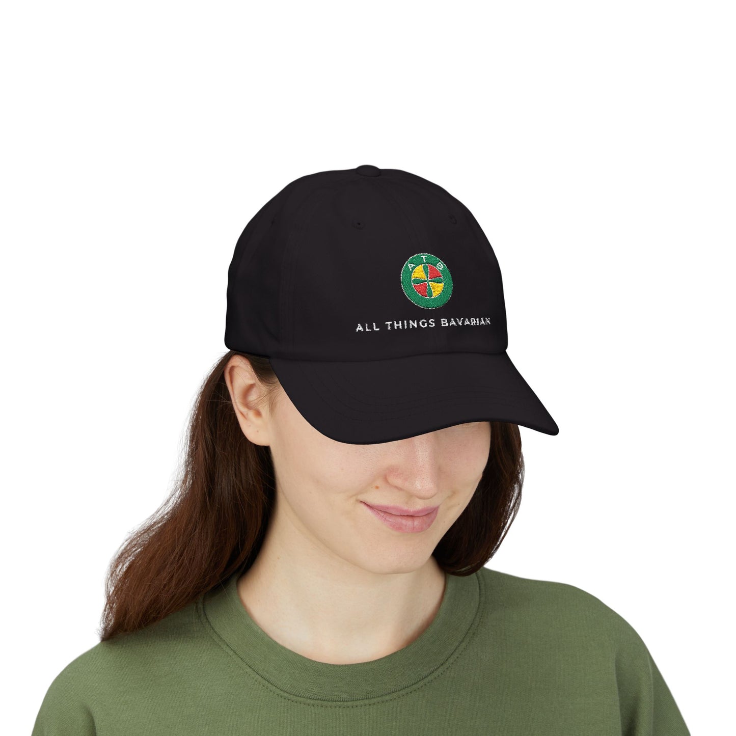 ATB Cap in Dark Shades with embroidered logo designs - 100% Cotton