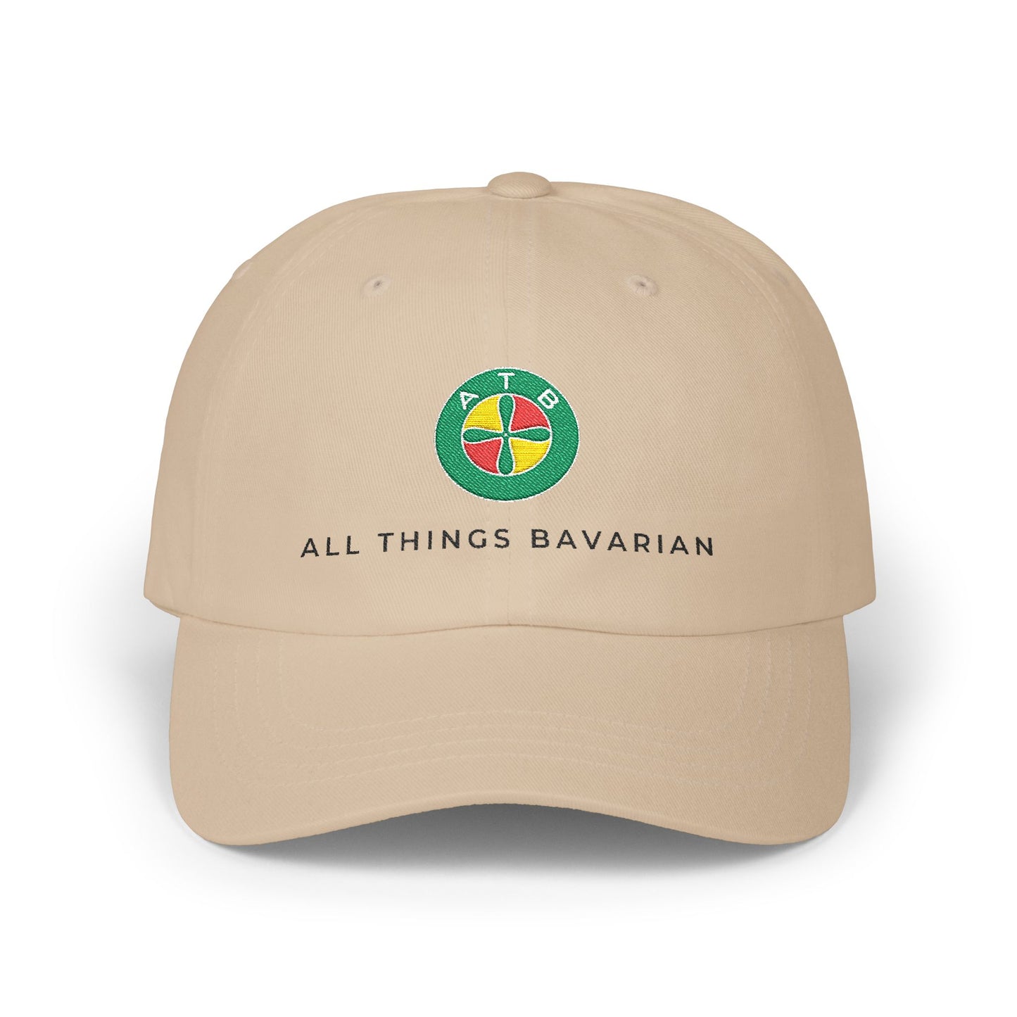 ATB Cap in Light Shades with embroidered logo designs - 100% Cotton