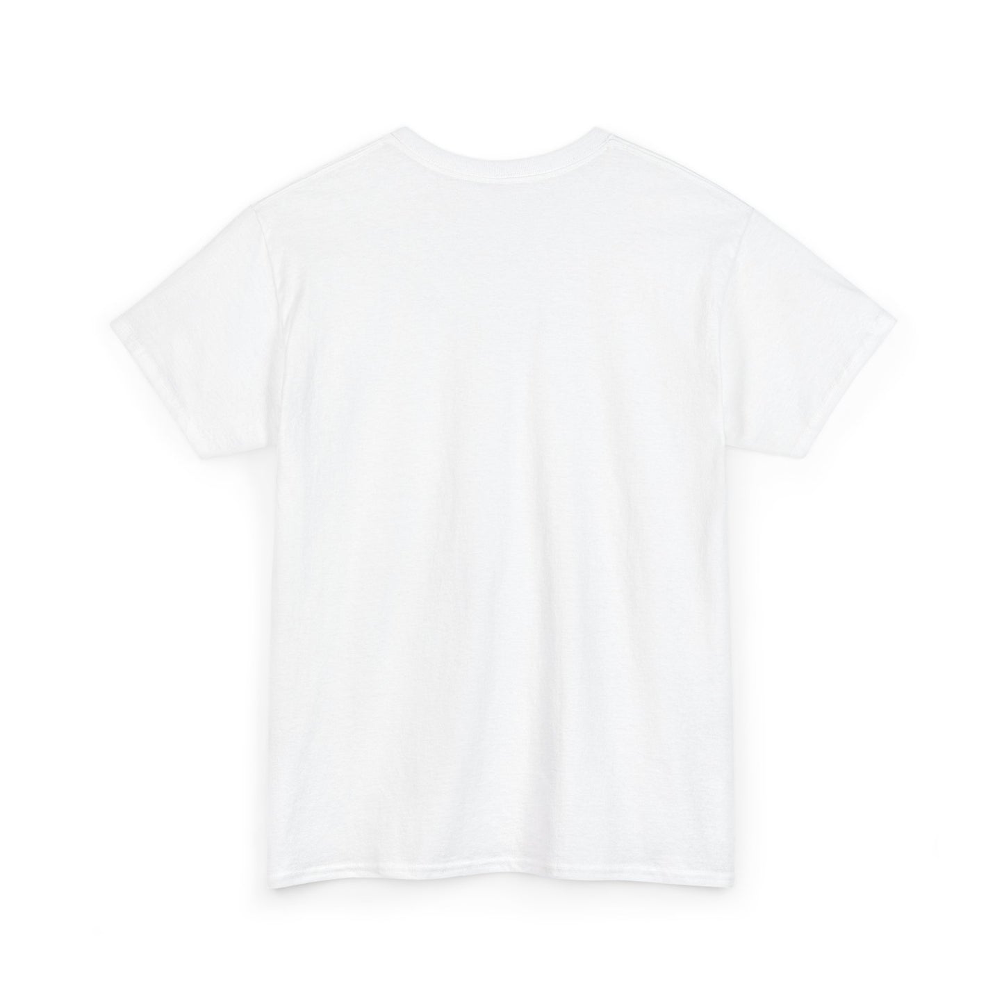 BMW e38 Avus Blue Unisex T Shirt in White - 100% Cotton (Front graphic)