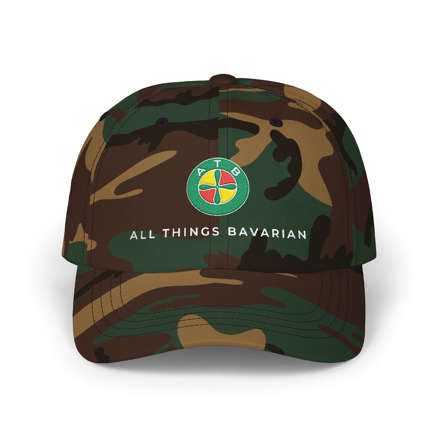 ATB Cap in Dark Shades with embroidered logo designs - 100% Cotton
