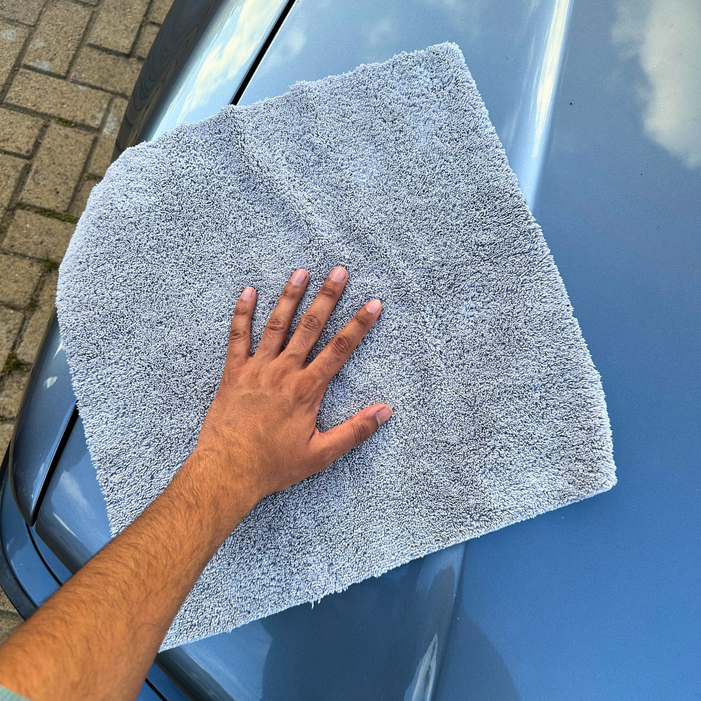 380gsm (10* Pack) Premium Microfibre Polishing Towel, 40*40cm