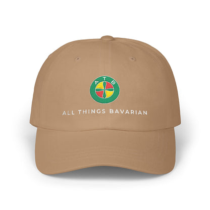ATB Cap in Dark Shades with embroidered logo designs - 100% Cotton
