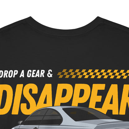 BMW e46 M3 (Grey) Unisex T Shirt in Black - 100% Cotton (Version 1)