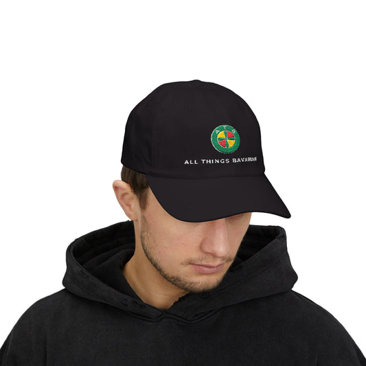 ATB Cap in Dark Shades with embroidered logo designs - 100% Cotton