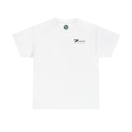 7 Event: BMW Blue e38 Unisex T Shirt in White - 100% Cotton