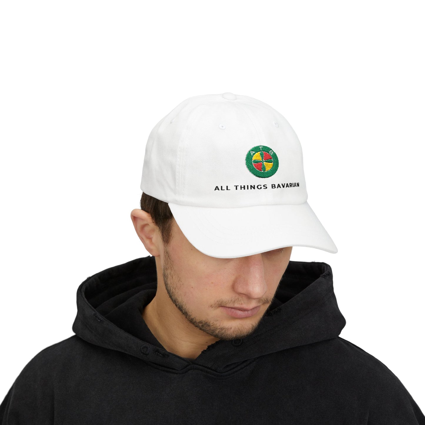 ATB Cap in Light Shades with embroidered logo designs - 100% Cotton