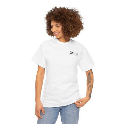7 Event: BMW Blue e38 Unisex T Shirt in White - 100% Cotton