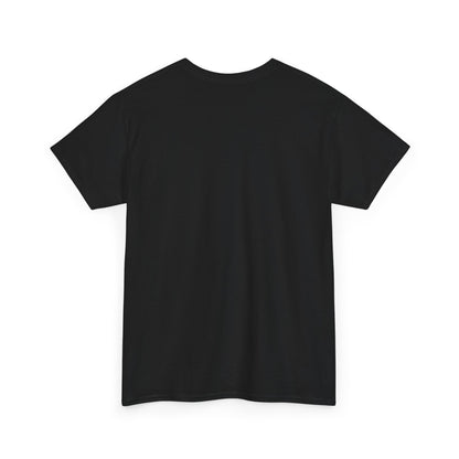 BMW e38 Avus Blue Unisex T Shirt in Black - 100% Cotton (Front graphic)