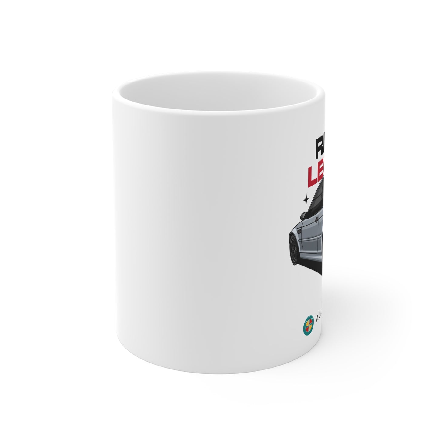 BMW e46 M3 Grey - 11oz Mug in White